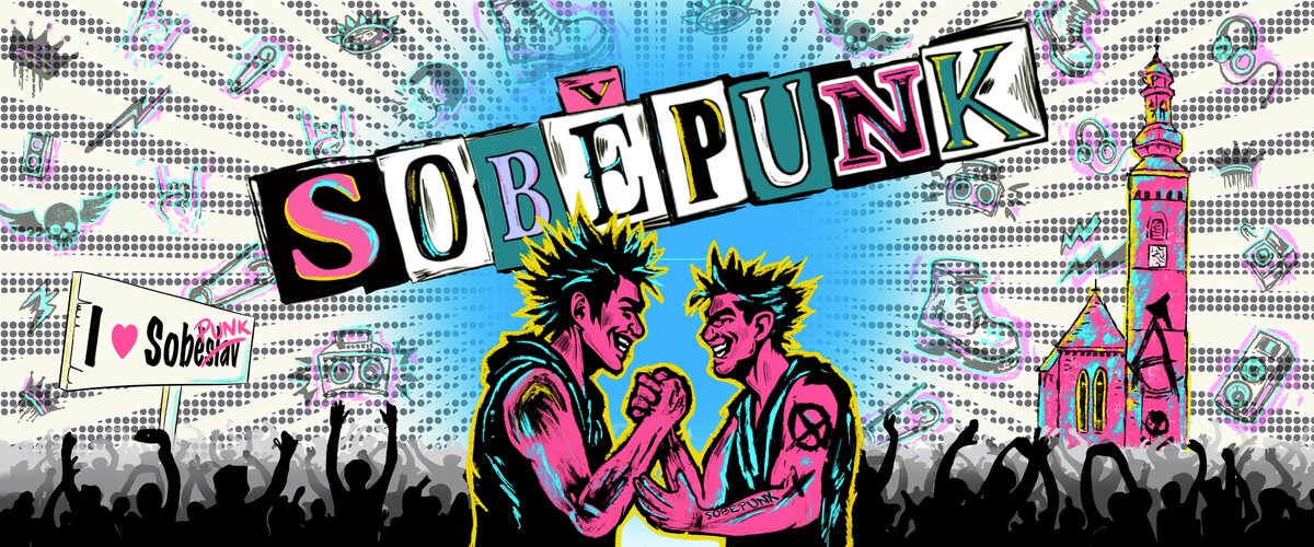 Banner festivalu Soběpunk